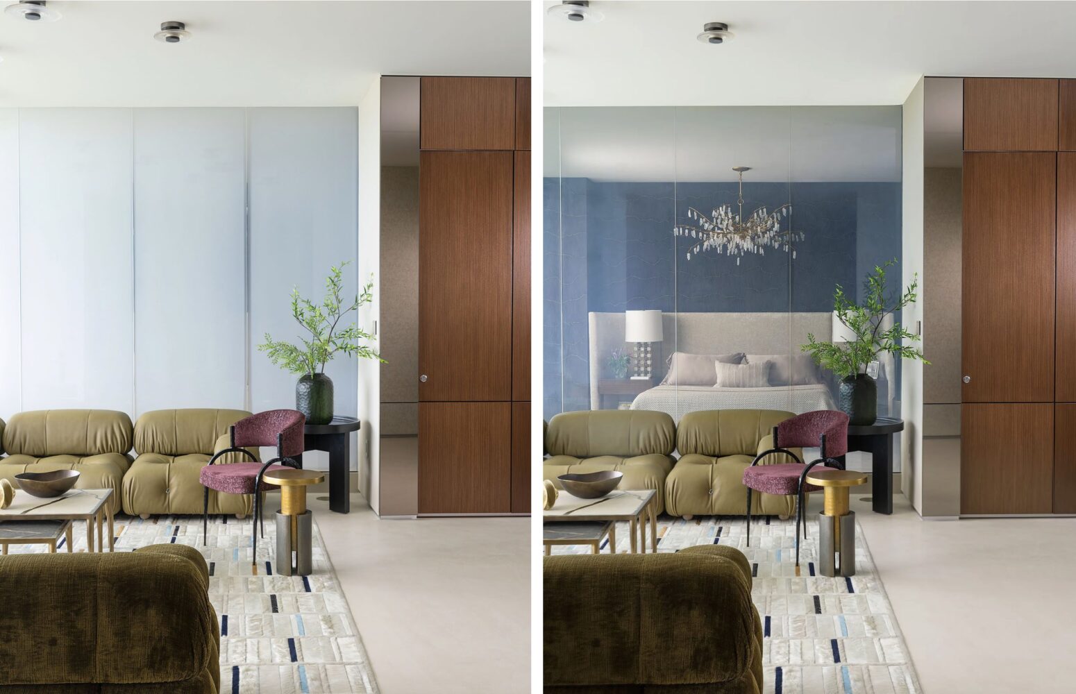 Elegant interior design by Tatem Interiors with modern furnishings and natural light.